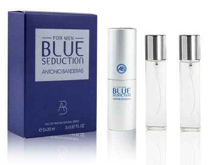 Мужская туалетная вода Antonio Banderas - Blue Seduction Edt 3x20ml