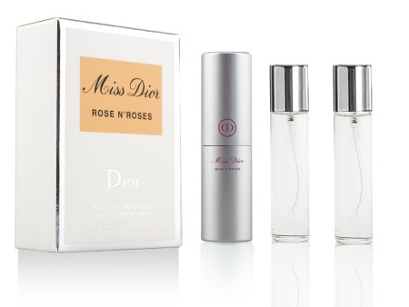 Женская парфюмерная вода Christian Dior - Miss Dior Rose N'Roses Edp 3*20ml - фото 1 - id-p191734458
