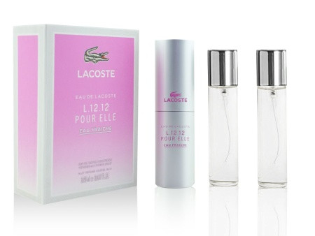 Lacoste L.12.12 Eau Fraiche Pour Elle, Edp, 3x20 мл - фото 1 - id-p191734469