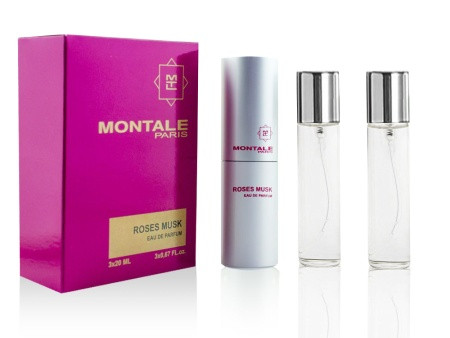 Montale Roses Musk Edp, 3x20 мл - фото 1 - id-p191734499