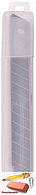 Запасные лезвия для ножа OfficeSpace, 18 мм., 10 штук, в пластиковой упаковке