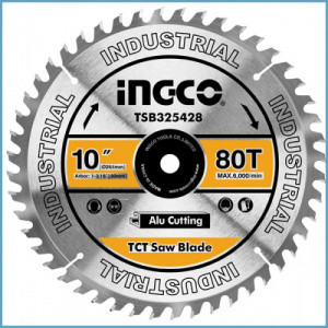 Пильный диск по алюминию 254 мм INGCO TSB325428