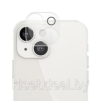 Защитное стекло KST на модуль задней камеры Full Glue для Apple iPhone 14 / 14 Plus прозрачный
