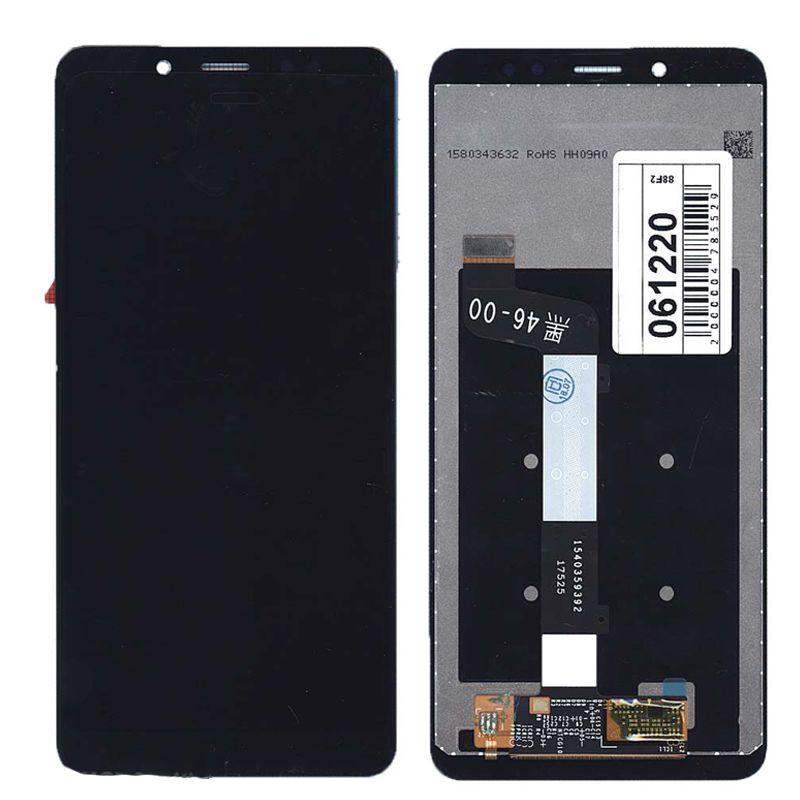 Модуль (матрица + тачскрин) для Xiaomi Redmi Note 5 Pro, черный
