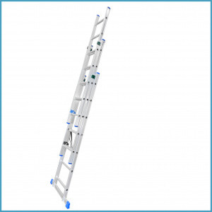 Лестница-стремянка алюминиевая 3-секционная Dinko LS 307 - фото 1 - id-p127692662