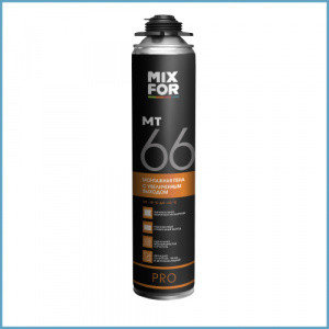 Пена монтажная профессиональная MIXFOR MT 66 летняя 850 мл ( от +5С до +30С), фото 2