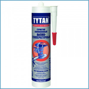 Герметик ТИТАН Tytan высокотемпературный силикон 310 мл красный