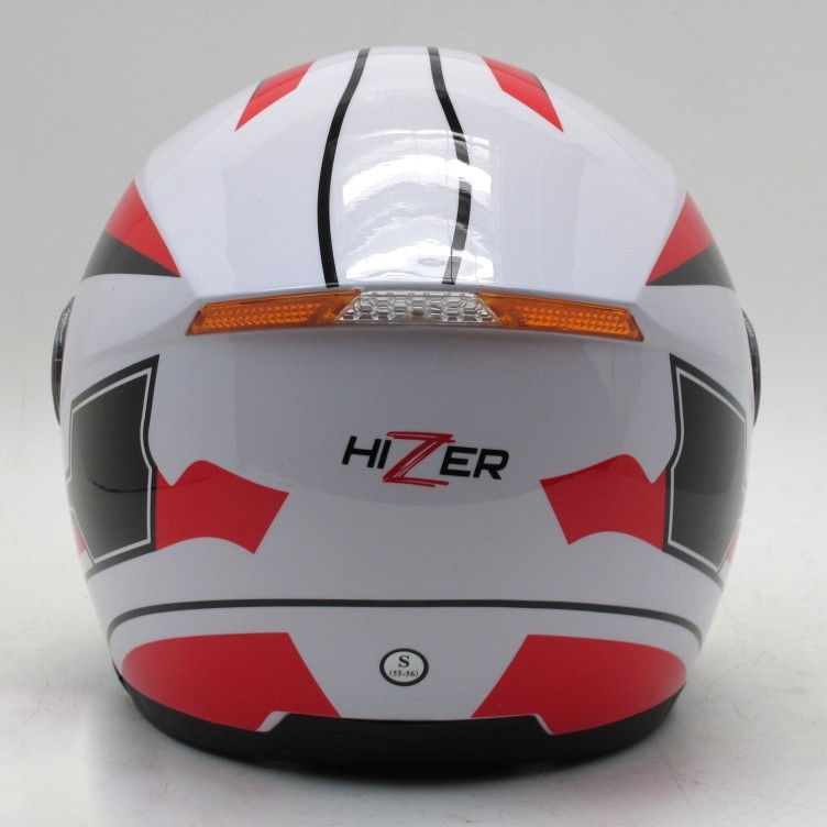 Шлем мото HIZER 219 M - фото 2 - id-p191771640