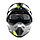 Мотошлем Hizer J6802 Gray/lemon, фото 4