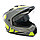 Мотошлем Hizer J6802 Gray/lemon, фото 6