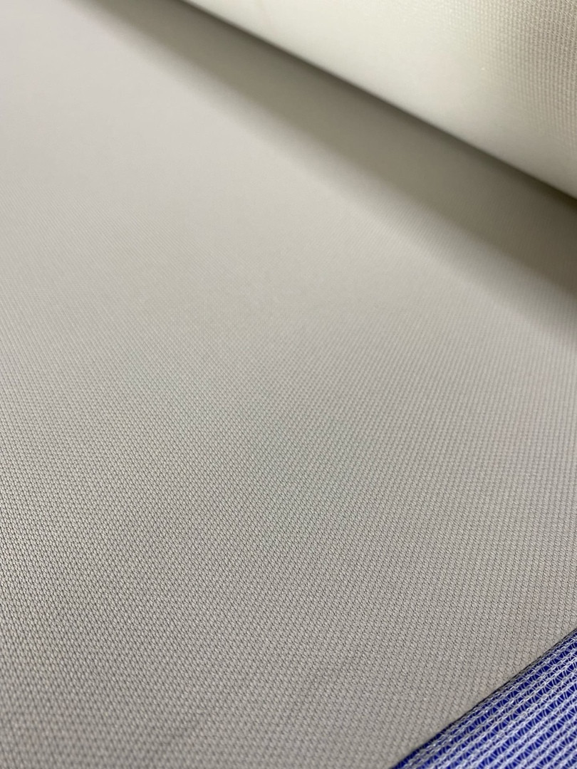 Потолочная ткань сетка (Premium) на поролоне 3мм / ламинирование нижнего слоя сетка / светло-серая / Германия - фото 1 - id-p91678797