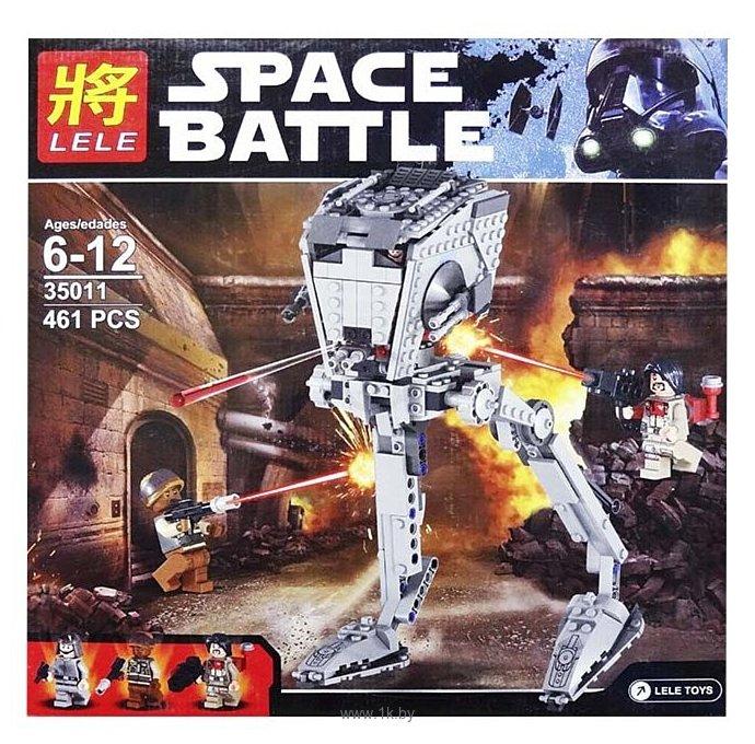 Конструктор LELE Star Wars Разведывательный транспортный шагоход 35011 (Аналог LEGO 75153) 461 дет - фото 1 - id-p191776924