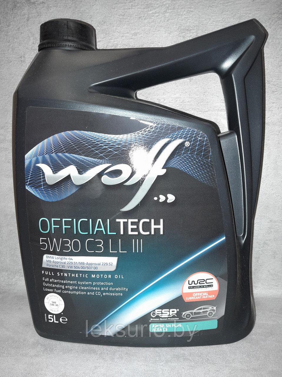 WOLF OfficialTech 5W-30 LL III 5л моторное масло (Бельгия) для Volkswagen - фото 1 - id-p189427513