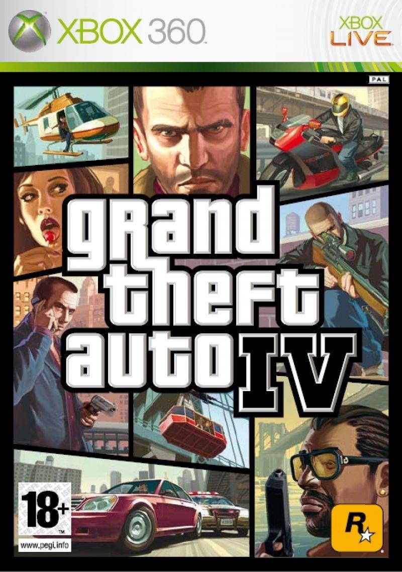 Grand Theft Auto 4 (GTA 4) Xbox360 - фото 1 - id-p191818697