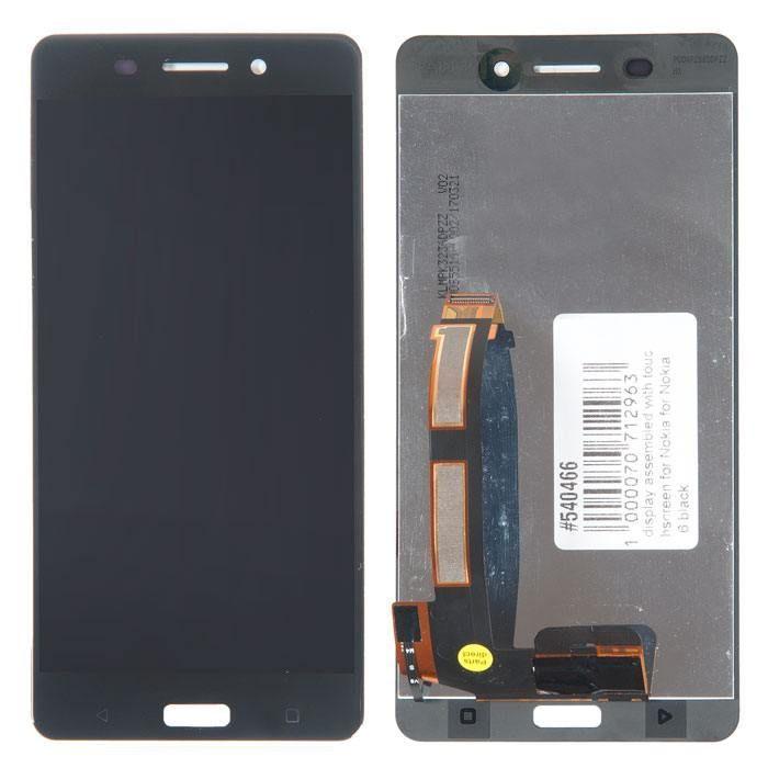 Модуль (матрица + тачскрин) для Nokia 6, черный