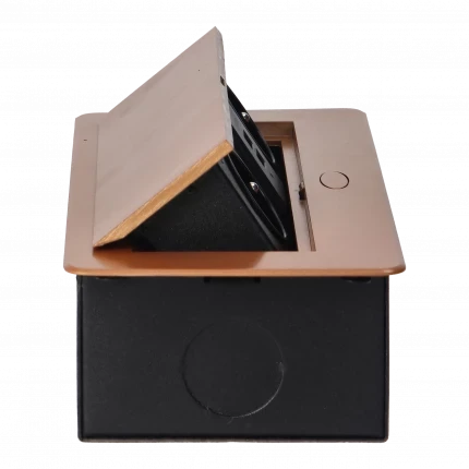 Блок розеточный встраиваемый Orno, 2хUSB 2,1A + 2x2P+E со шт., без кабеля, золотой - фото 3 - id-p191829015