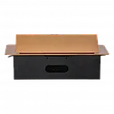 Блок розеточный встраиваемый Orno, 2хUSB 2,1A + 2x2P+E со шт., без кабеля, золотой, фото 4