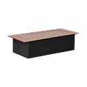 Блок розеточный встраиваемый Orno, 2хUSB 2,1A + 2x2P+E со шт., без кабеля, золотой, фото 5