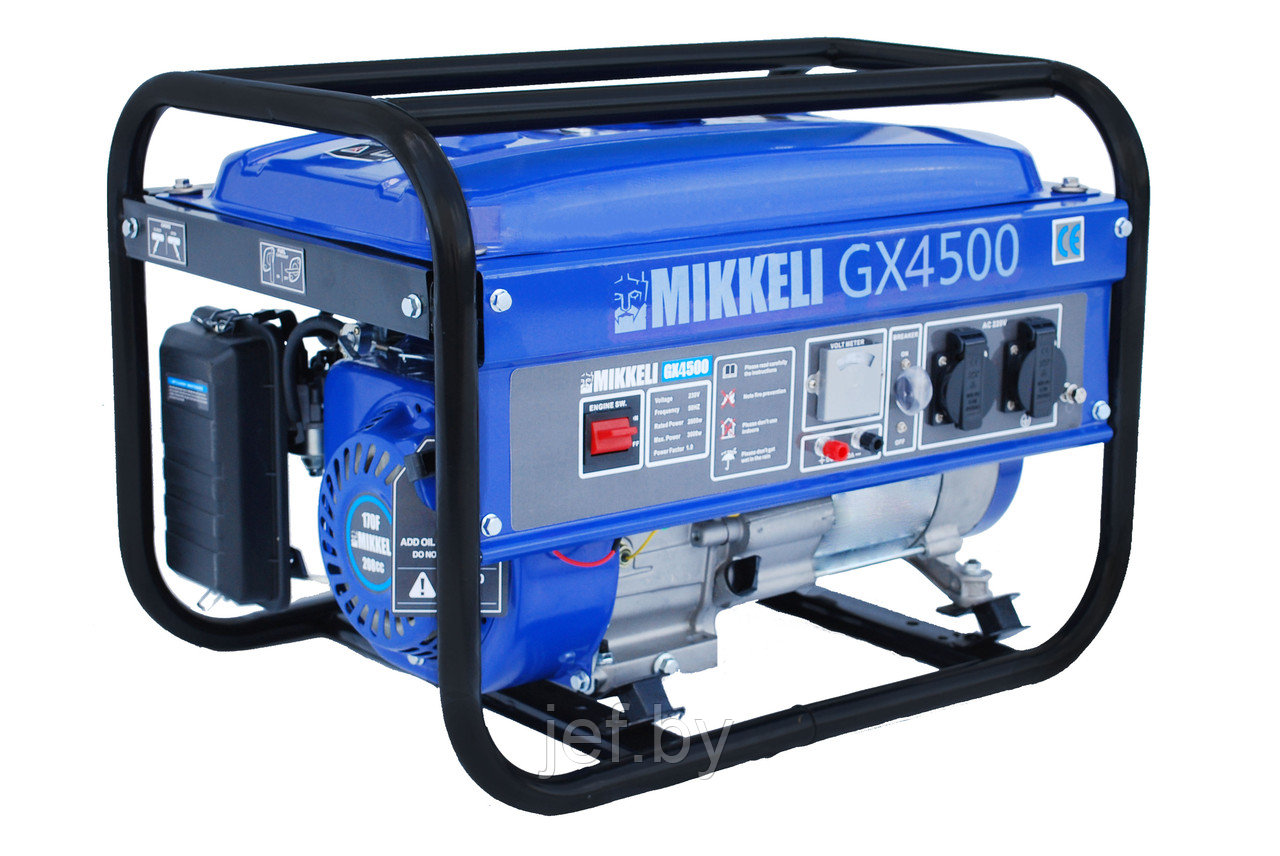 Электрогенератор бензиновый GX 4500 MIKKELI GX4500MIK