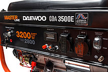 Генератор бензиновый DAEWOO GDA 3500E, фото 3