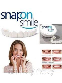 Накладные виниры для зубов Snap-On Smile . Универсальные виниры 1 шт. - фото 1 - id-p191917785