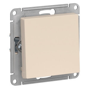 Выключатель 1-кл. сх.1 10АХ мех. БЕЖЕВЫЙ  ATN000211 ATLASDESIGN, фото 2