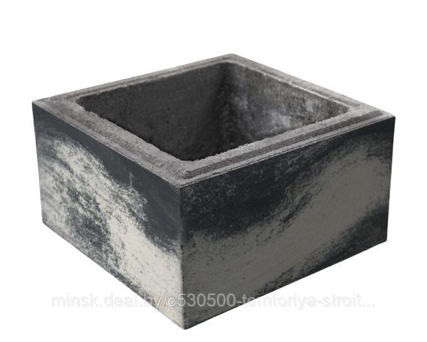 Забор из блоков. Блок столбовой мрамор
