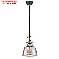 Подвес Irving 1x40W E27 черный 20x20x25см