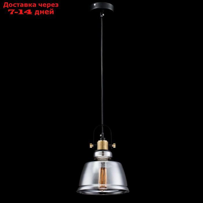 Подвес Irving 1x40W E27 черный 20x20x25см - фото 2 - id-p191752327