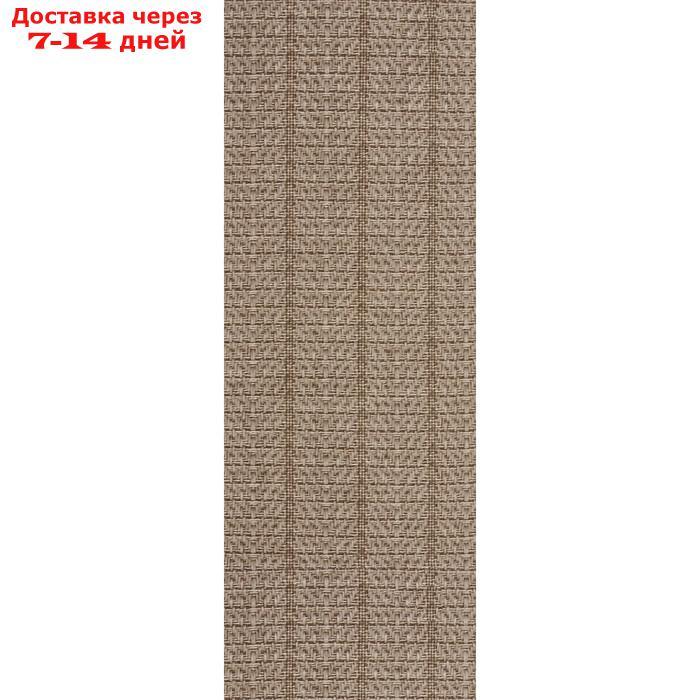 Комплект ламелей для вертикальных жалюзи "Бейрут", 5 шт, 180 см, цвет коричневый - фото 1 - id-p191759657