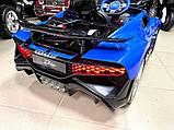 Детский электромобиль RiverToys Bugatti Divo HL338 (синий) Лицензия, фото 5