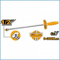 Динамометрический шкальный ключ 0-300 Нм 1/2" INGCO HPTW300N1