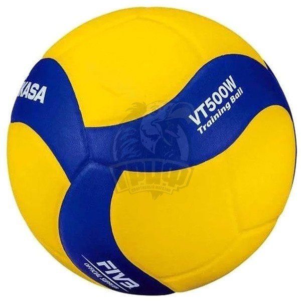 Мяч волейбольный тренировочный Mikasa VT500W (арт. VT500W) - фото 1 - id-p191924414