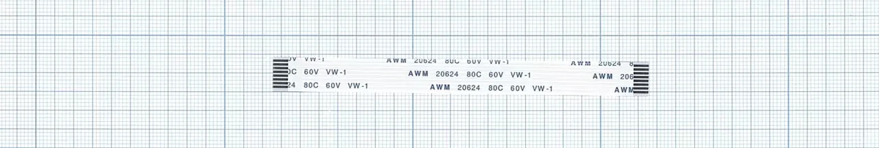 Шлейф универсальный 8 pin, шаг 1мм, длина 10см - фото 1 - id-p75966231