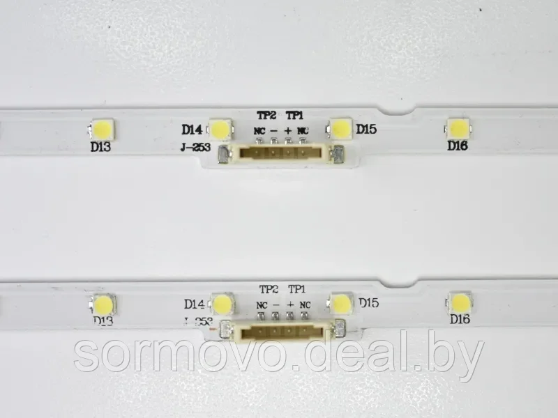 Светодиодная лента для подсветки телевизора Samsung, 28 ламп, 2 шт., UE43NU7100, aot_43 _ nu7100f, BN44-00947A - фото 1 - id-p191927642