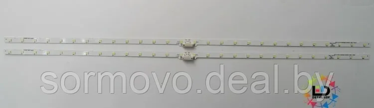 Светодиодная лента для подсветки телевизора Samsung, 28 ламп, 2 шт., UE43NU7100, aot_43 _ nu7100f, BN44-00947A - фото 2 - id-p191927642