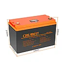 Аккумулятор Creabest LiFePO4 12,8V 100Ah с зарядным устройством на 30 Ah (Германия), фото 4