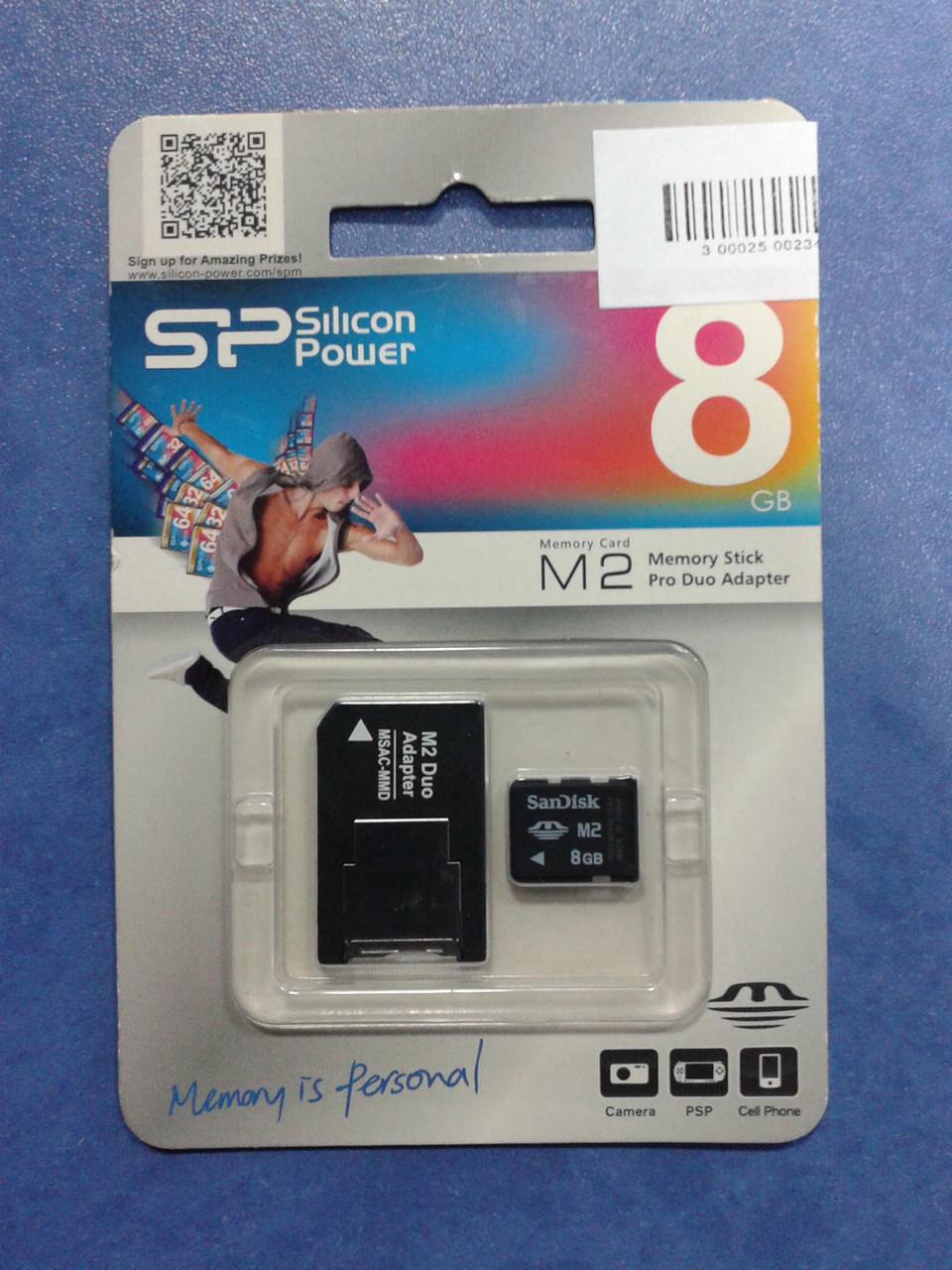 Карта памяти Sony Memory Stick M2 8 Gb - фото 2 - id-p24598127