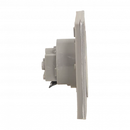 Розетка встраиваемая Orno 2P+E, со шторками, IP55, 3680вт, нержавеющая сталь - фото 4 - id-p191829025