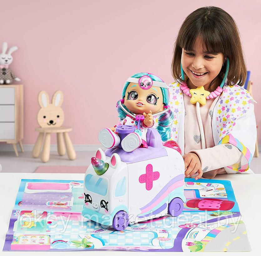 Игровой набор Скорая помощь - больница Kindi Kids Ambulanc KDK50040 - фото 6 - id-p137750347