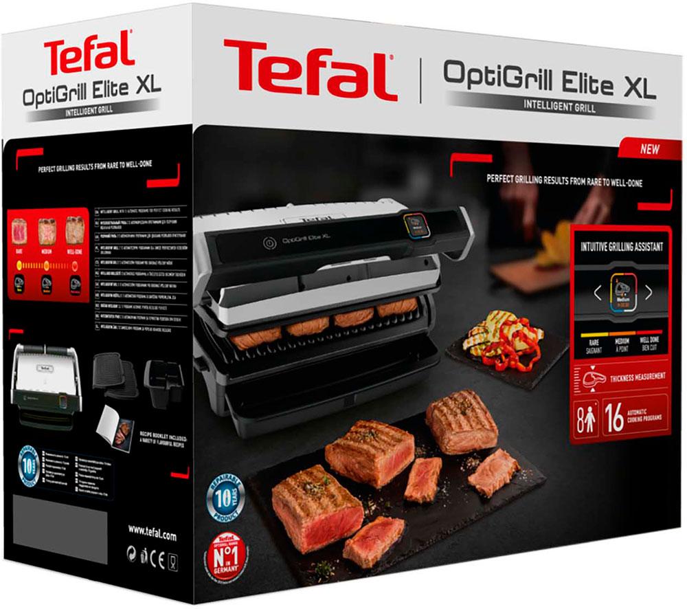 Электрогриль Tefal Optigrill Elite XL GC760D30 - фото 6 - id-p191935334