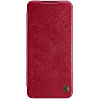 Кожаный чехол Nillkin Qin Leather Case Красный для Huawei P50 Pro