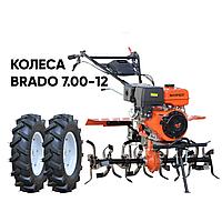 Мотоблок SKIPER SP-1600S + колеса BRADO 7.00-12 (комплект)