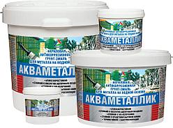 Краска без запаха по металлу Акваметаллик
