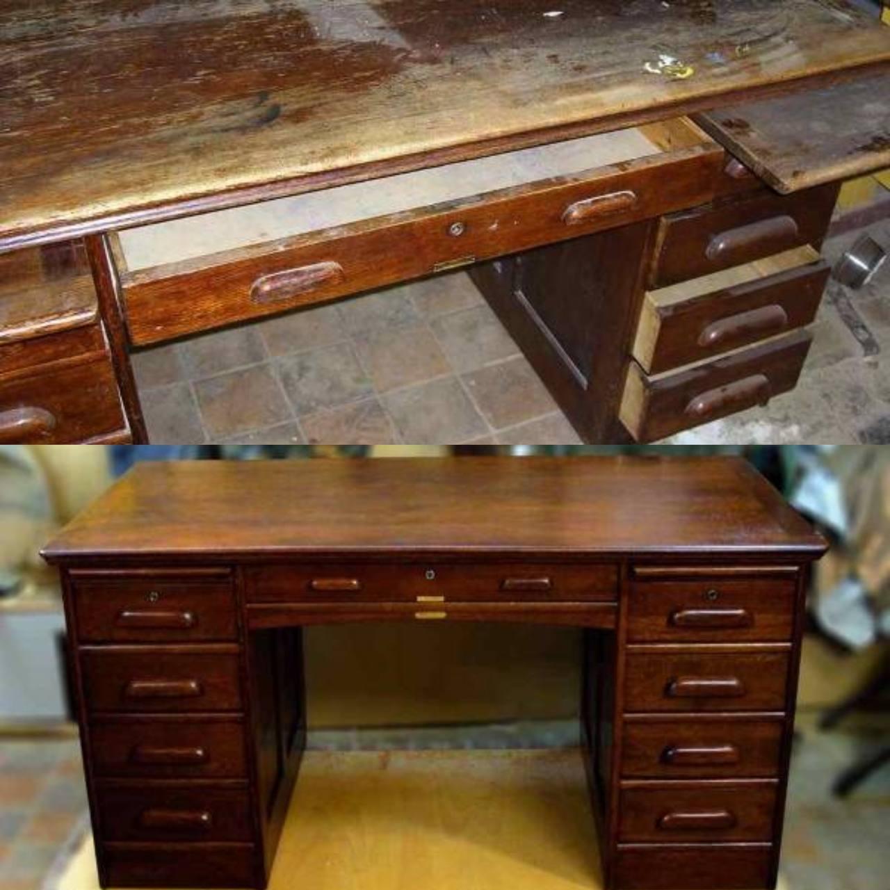 восстановить старый стол своими руками