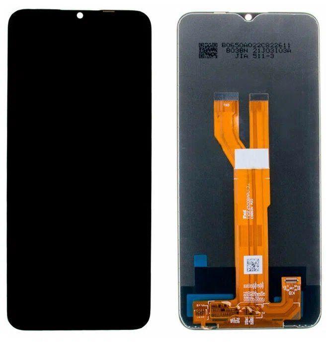 Дисплей для Samsung Galaxy A01/M01 (A015F/M015F) в сборе с тачскрином Черный (Узкий коннектор) - OR