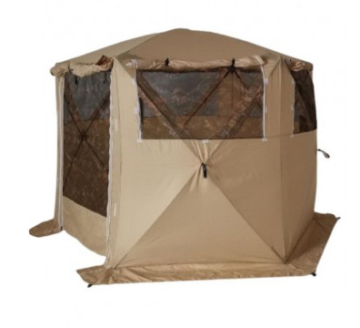 Палатка-шатер Пингвин Кемпинг 6 + Гидро Пол Премиум - фото 1 - id-p191976116