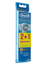 Насадки Oral-B Precision Clean для электрической щетки, белый, 3 шт.