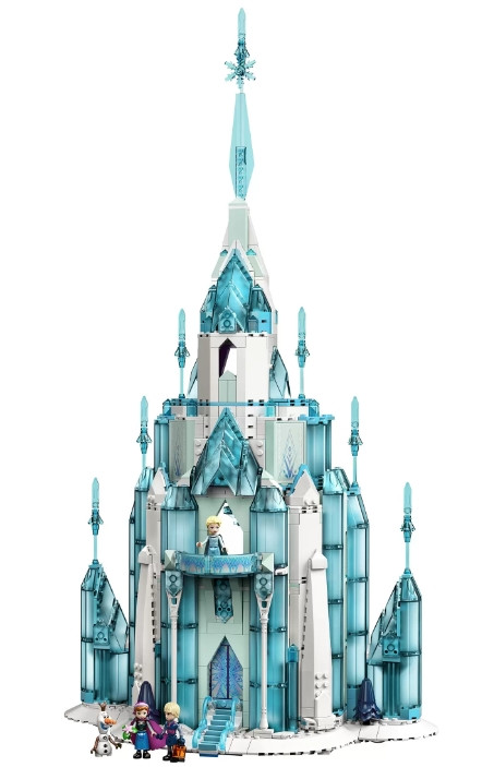 Конструктор Ледяной замок 3075 копия LEGO Disney Frozen 43197 серия Принцессы Дисней, 1709 дет., 9 фигурок - фото 5 - id-p191977505