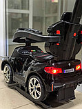 Детская машинка-каталка RiverToys BMW M5 A999MP-H (черный) Лицензия с качалкой, фото 6